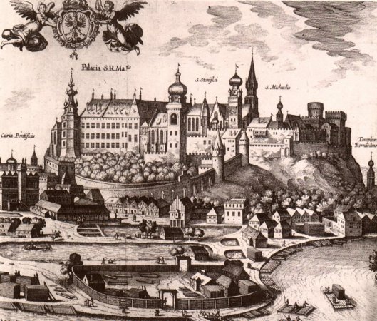 W Grodzie Kraka pospolitej ruszenie dla króla na wypadek wojny z Turcją. 1545 r.