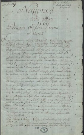 Pacification sejm in 1673 High military wages for the war with Ottoman Empire