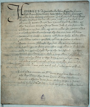 Sympathy for Warsaw. Convocation sejm in the future capital city of Poland. 1573.