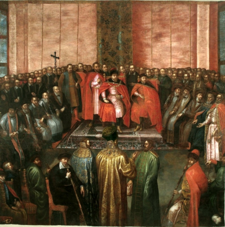 During the time of rokosz. The general sejm in Warsaw. 1607.