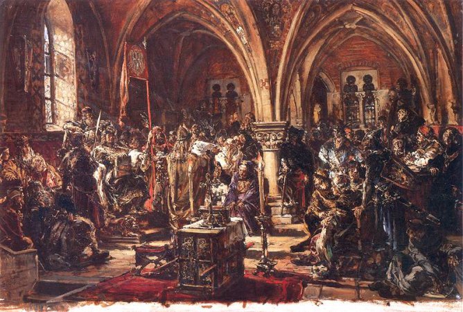 Sejm 1468 r. w Piotrkowie. Najstarszy sejm walny koronny „dwuizbowy”.